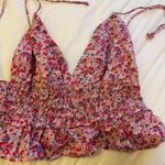 Floral tank top Pink Size XL Photo 0