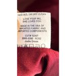 Show Me Your Mumu  Jodie Maxi Dress in Cranberry Luxe Satin S Photo 5