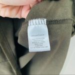 Z Supply  Suede V-Neck Tee Shirt Green Sz Small Photo 4