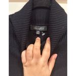 Abbeline Black Women's Turtleneck Wool Long Sleeve Slim Fit Mini Dress New Photo 6