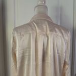 Equipment NWOT  Cream Satin Button Front Blouse  Photo 10