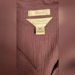 Christopher & Banks  Plum Button-Down Shirt Size:2X Photo 7