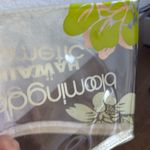 Bloomingdale's Hawaii Little Hawaii Cosmetic Bag Zip Pouch Hawaii Exclusive White Photo 7