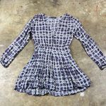 Brandy Melville Blue and White Geometric Dress
Size: Small Photo 0
