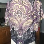 BCBGeneration  printed Pussy Bow Blouse Photo 4