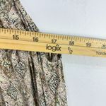 Sunner Silk Dress S Cottagecore Boho Romantic Vintage Revival Crochet Ethereal Tan Photo 7