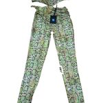 DUNDAS X REVOLVE Natasha Catsuit in Multi Snake Print XS Green Photo 1