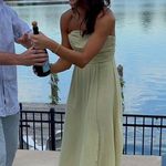 INDIKAH Strapless Linen Maxi Dress Photo 3