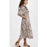 SEA New York Size 10 Calla Cheetah Brown Puff Sleeve A Photo 6