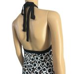 Diane Von Furstenberg  Animal Print Knit Halter Bodycon Midi Sweater Dress Small Photo 4