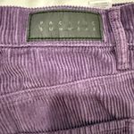 Pacsun Women's Purple corduroy High Waisted Straight Leg Jeans Size 26 Photo 5