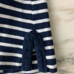 CHAPS Petite Striped Fitted Lace Up Dress Photo 2