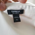 EXPRESS Women's Cream Body Contour Bustier Crop Top Size XL Photo 3