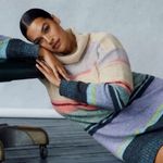 Anthropologie NWT Daily Practice by  Open Back Striped Sweater Dress Photo 2