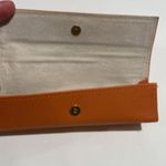 Tory Burch triangle eye glasses case magnetic closure Photo 2