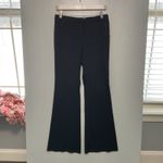 Theory Black Wool Blend Flare Dress Pants Size 2 Photo 1