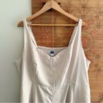 Old Navy Linen Blend Sweetheart Neckline Aline Midi Dress Photo 1