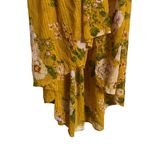 Free People Mirage Yellow Floral Print Hi-Low Tunic Dress Size Medium Photo 4