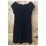 CAbi cap sleeve lbd little black sheath dress size 10 Photo 3