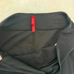 Spanx  Micro Rib Knit Control Top Skimmer Leggings in Black Pants Women's Size XL Photo 6