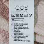 COS Blush Pink Textured Blouse with Puffy Sleeves Size 4 Light Pink Top Photo 7