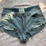 One Teaspoon  Denim Shorts Distressed Women’s Photo 0