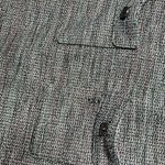 Loft  Women's Sz 0 Blue Multi Tweed Short Sleeve Sheath Dress Pockets EUC Photo 3