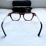 Ray-Ban Women’s Striped Havana Cat Eye Tortoise Frame Eyeglasses Photo 5