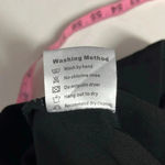 Black traditional dress Muxxn large black dress front pockets side zip front tie Photo 8