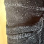 Athleta Cord High Waisted Metro Legging Women's XS Black Goth Stretch Velour Photo 4