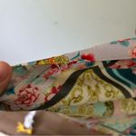 Johnny Was  JAPER SMOCKED WAIST PANT Floral Patchwork Wide-Leg Pants Photo 3