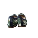 Cole Haan  Elbridge blue and green floral leaf ballet flats women's size 6 Photo 4