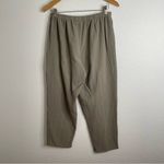 Oh My Gauze 100% Cotton Neutral Wide Leg Pants Size Large/Extra Large Tan Photo 4