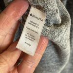 Athleta  Tunic Length Gray/Black Sweater With Thumbholes Photo 4