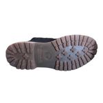 Timberlands Black Lace Up Combat Boots Textured Shaft Chunky Sole Women's Size 7 Photo 8