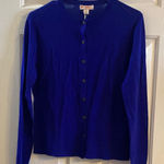 Brooks Brothers  Blue Cardigan Sweater Photo 0