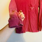 Comfort Colors  Crimson Long Sleeve Oklahoma University Football Shirt Size S Photo 4