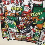 Rudolph The Red‎ Nose Reindeer Holiday Christmas Festive Scrubs Size Medium Green Photo 4