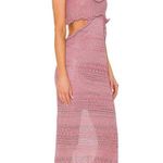 MISA Los Angeles Skye Dress in Rose Knit NWT Photo 1