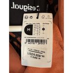 Desigual New  Multi-Pocket Zip Front Jacket Coat Cinched Waist Salmon Pink Sz M Photo 12