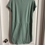 Umgee Dusty Sage Drawstring Dress Pockets Sz S. 5022 Photo 4