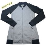 The North Face  Womens Gray Black Quilted Full Zip Jacket Coat Small S Photo 0