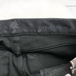 7 For All Mankind  Black Skinny Jean Pants Photo 6
