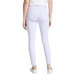 frame denim  Le High Skinny Raw Hem Ankle Jeans in Lavender Purple Size 26 | 2 Photo 4