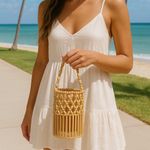 l*space L  Bamboo Casanova Bucket Top Handle Bag Photo 0