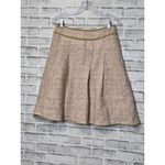 Brunello Cucinelli Womens Tweed Skirt Gold Trim Made‎ in Italy Size 4 Photo 2