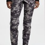 Spanx Stretch Twill Cargo Zip Ankle Joggers | Blackwash Camo Print | Small Photo 1