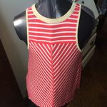 Free People We the Free Strike out XS orange striped tank top Photo 2