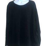 Eileen Fisher  Black Side Tie Sweater Tunic Size XL Photo 0