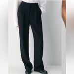 Aritzia Wilfred Black Effortless Pant in Crepette Size 10 Photo 1